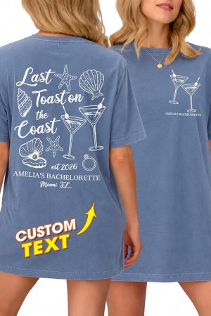 Custom Shirts for Bride Party Shirt Crew Shirts for Wedding Matching Shirt Birthday Bridesmaid Bachelorette Party